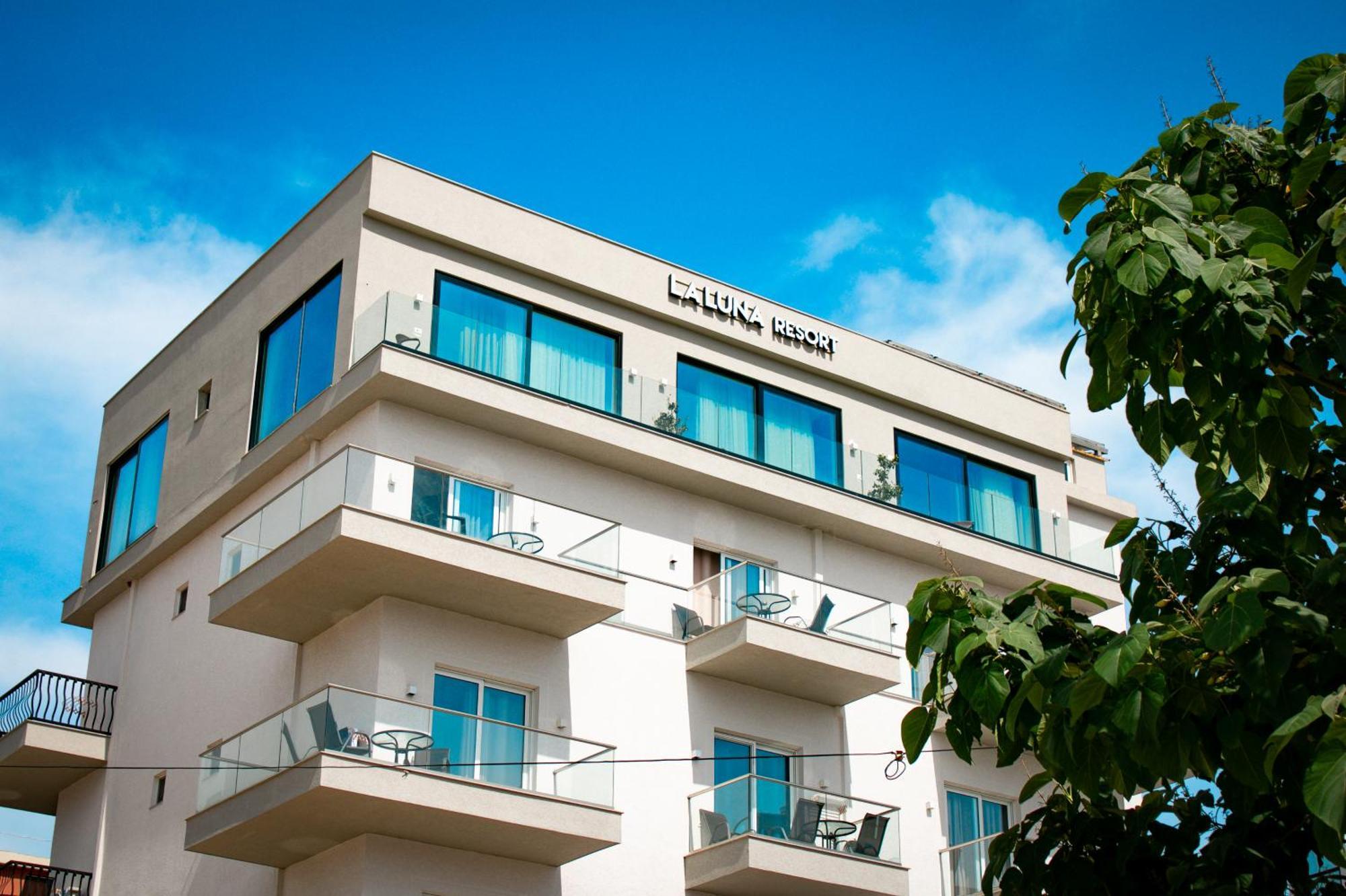 La Luna Hotel Ksamil Bagian luar foto